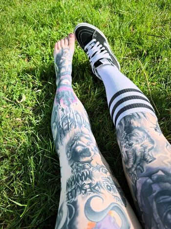 Full leaked Inked feet page private onlyfans photo