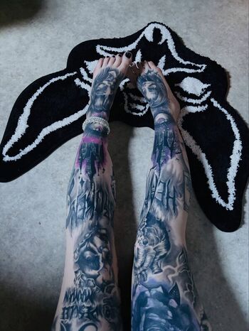 Full leaked Inked feet page private onlyfans photo