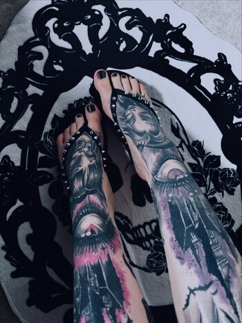 Full leaked Inked feet page private onlyfans photo