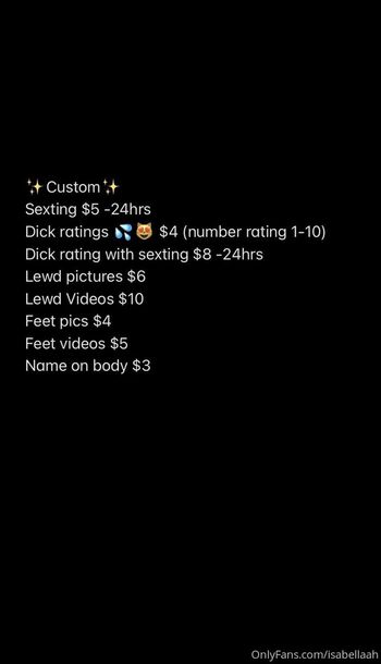 Full leaked Isabellaah private onlyfans photo