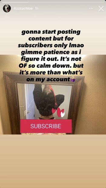 Full leaked Itzzzachloe private onlyfans photo