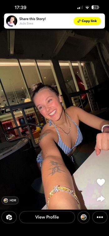 Full leaked Jojo siwa page private onlyfans photo