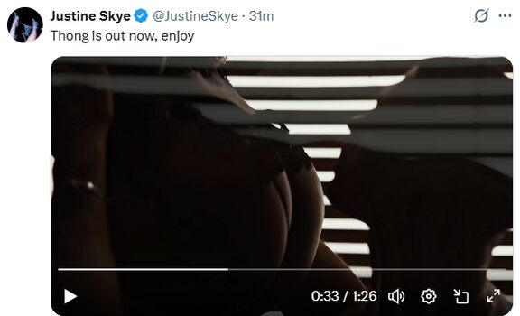 Full leaked Justine skye private onlyfans photo