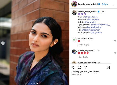 Full leaked Kayadu lohar private onlyfans photo