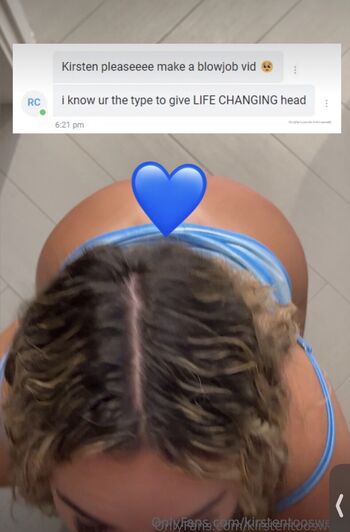 Full leaked Kirstentoosweet private onlyfans photo
