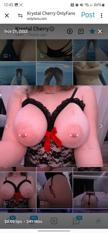 Full leaked Krystal cherry page private onlyfans photo