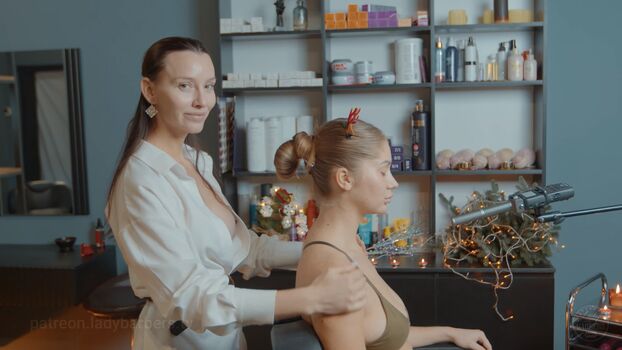 Full leaked Lady barbers asmr private onlyfans photo