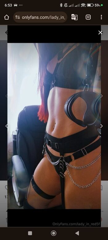 Full leaked Lady in red f private onlyfans photo