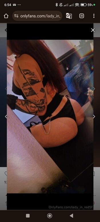 Full leaked Lady in red f private onlyfans photo