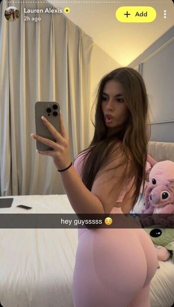 Full leaked Lauren alexis private onlyfans photo
