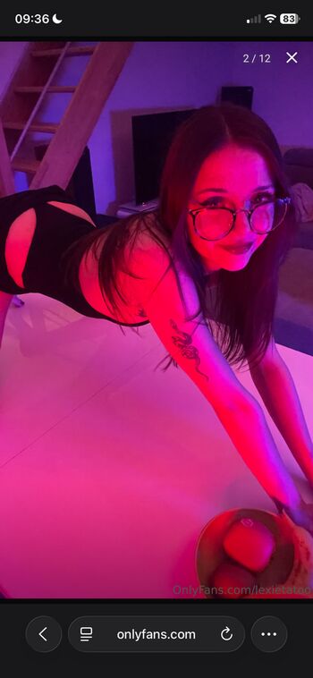 Full leaked Lexietatoo private onlyfans photo