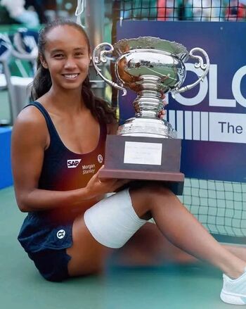 Full leaked Leylah fernandez private onlyfans photo