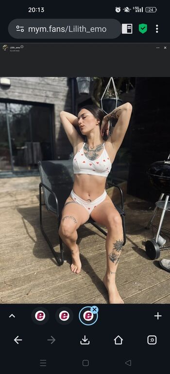 Full leaked Lilith emo private onlyfans photo
