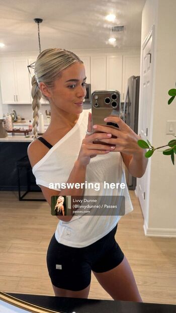 Full leaked Livvy dunne  page private onlyfans photo