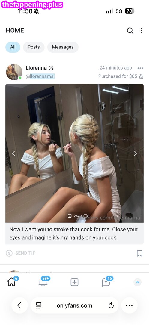 Llorennamai Naken OnlyFans Foto #1