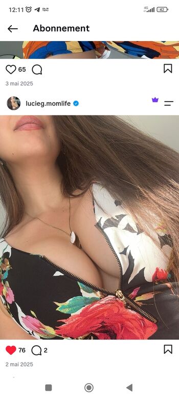 Full leaked Lucieg momlife private onlyfans photo
