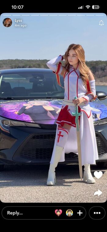 Full leaked Lyssaurora page private onlyfans photo