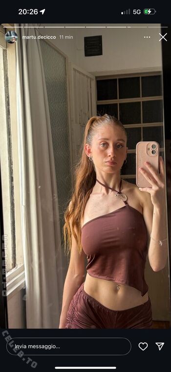 Full leaked Martu de cicco private onlyfans photo