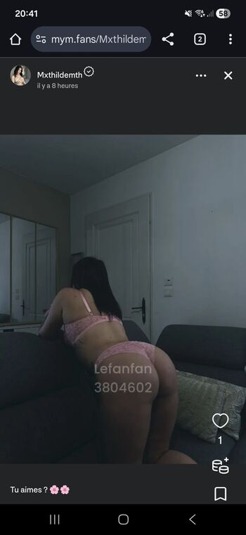 Full leaked Mathildezeh private onlyfans photo