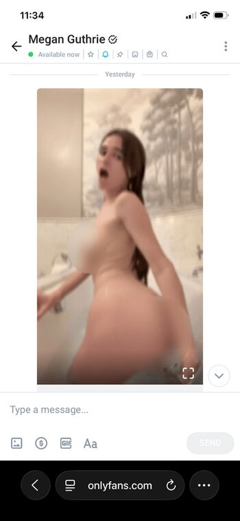 Full leaked Megan guthrie page private onlyfans photo