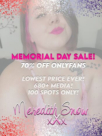 Full leaked Meredithfreecakes private onlyfans photo