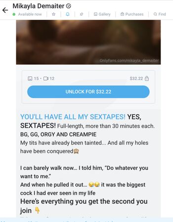 Full leaked Mikayla demaiter  page private onlyfans photo
