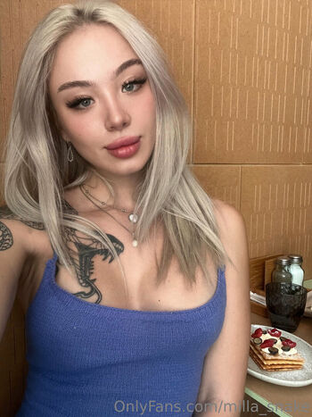 Full leaked Milla snake private onlyfans photo