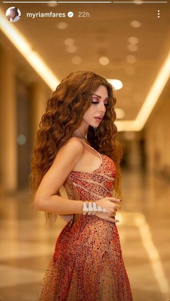 Full leaked Myriamfares private onlyfans photo