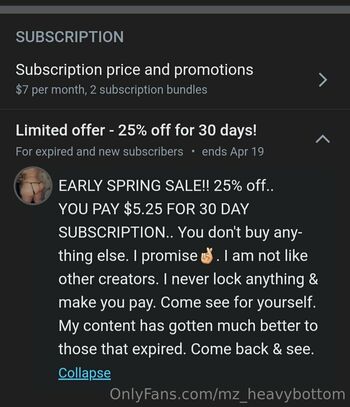 Full leaked Mz heavybottom private onlyfans photo