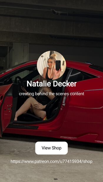 Full leaked Nataliedecker private onlyfans photo