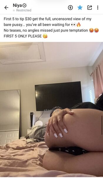 Full leaked Niyasantia private onlyfans photo