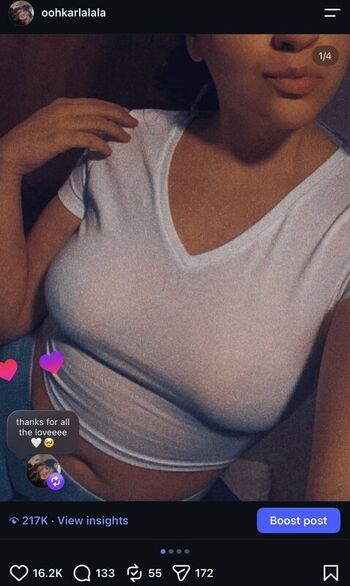 Full leaked Oohkarlalala private onlyfans photo