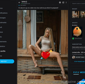 Full leaked Open magazine sofie private onlyfans photo