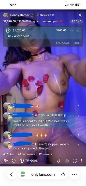 Full leaked Penny barber page private onlyfans photo