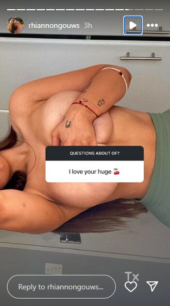 Full leaked Rhiannon sara norman gouws private onlyfans photo