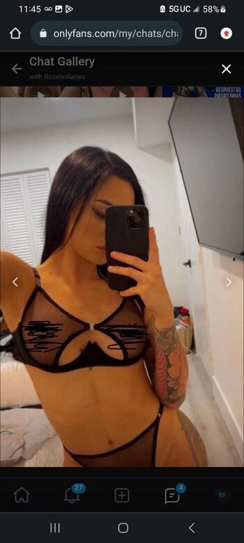 Full leaked Roselin llanes private onlyfans photo