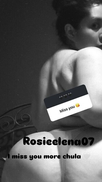 Full leaked Rosieelena private onlyfans photo