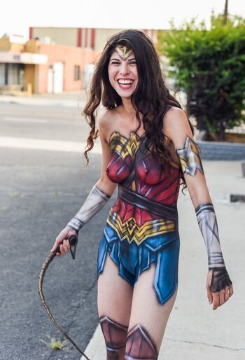 Full leaked Roustan body painting private onlyfans photo