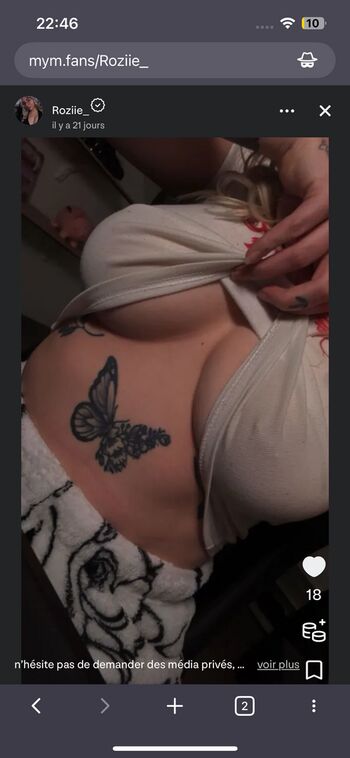 Full leaked Rozieofficial private onlyfans photo