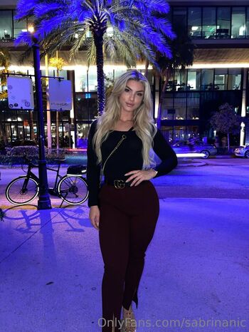 Full leaked Sabrinanic private onlyfans photo