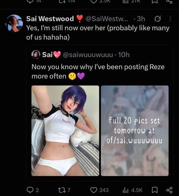 Full leaked Sai westwood private onlyfans photo