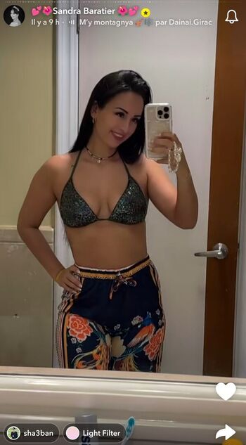 Full leaked Sandra baratier tiktokeuse private onlyfans photo