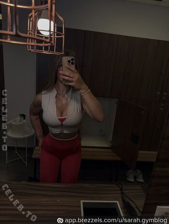 Full leaked Sarah gymblog private onlyfans photo