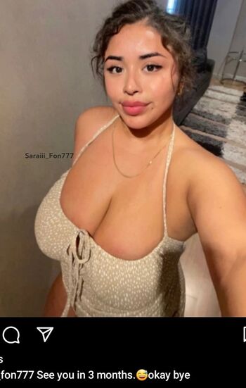 Full leaked Sarai fonseca private onlyfans photo