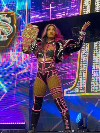 Full leaked Sasha banks page private onlyfans photo