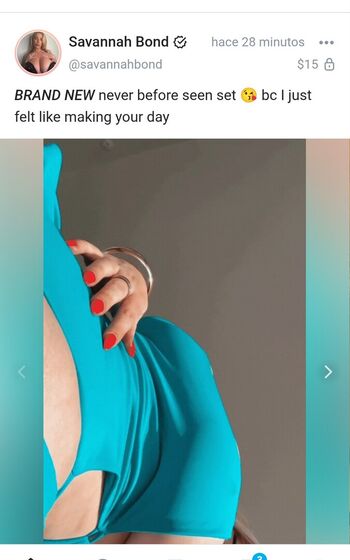 Full leaked Savannah bond private onlyfans photo
