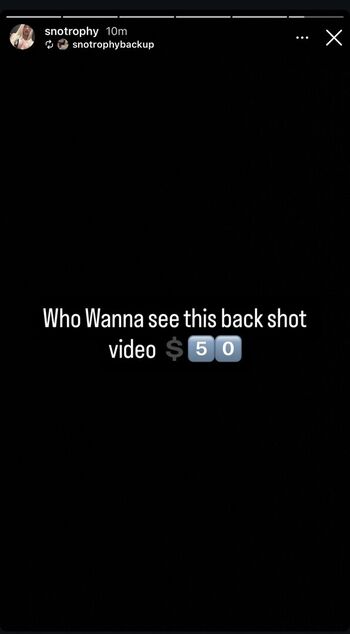 Full leaked Snotrophy private onlyfans photo