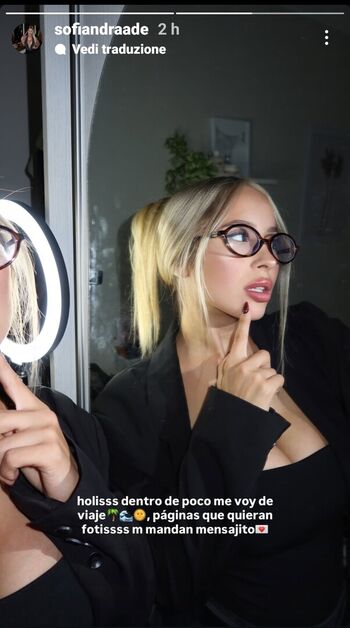 Full leaked Sofiandraade private onlyfans photo