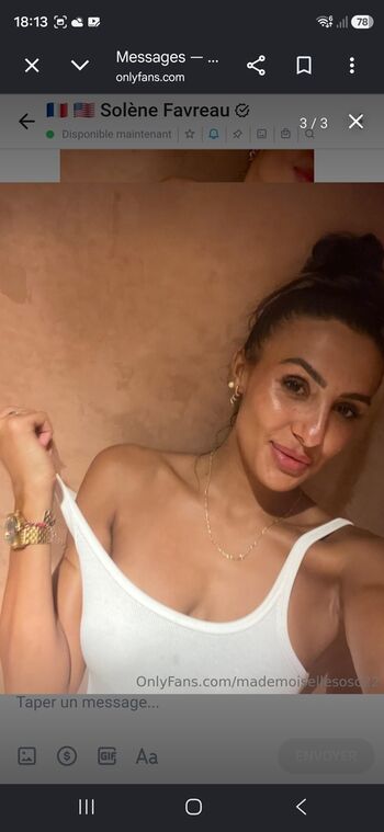 Full leaked Solene favreau private onlyfans photo