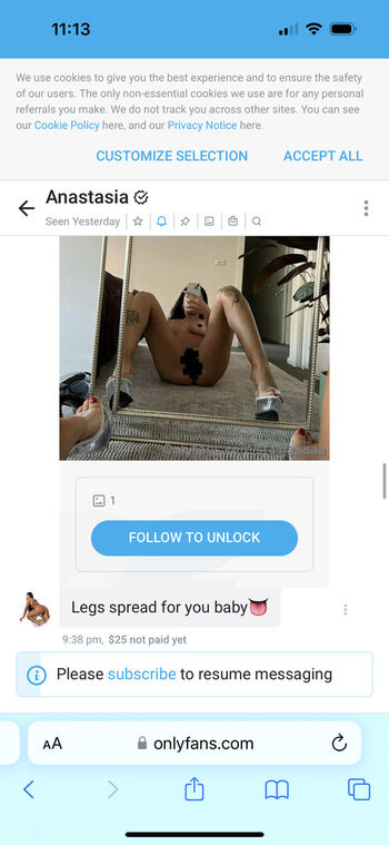 Full leaked Stasiaaaaa private onlyfans photo